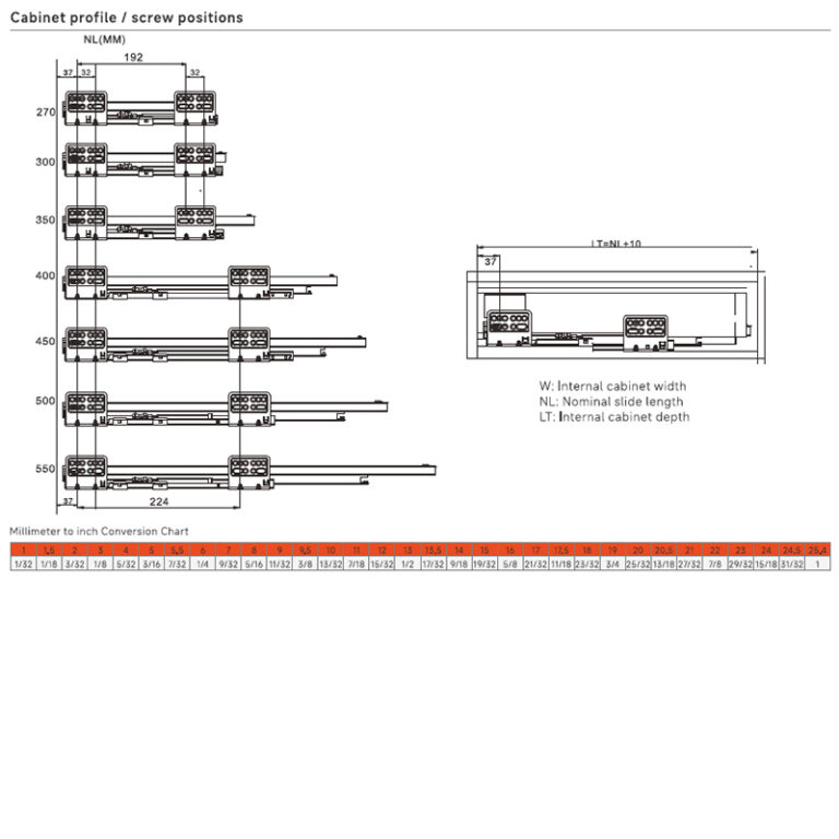 Arista Metal Drawer Box System | Height: H - 6.75" (170 mm) - Image 2