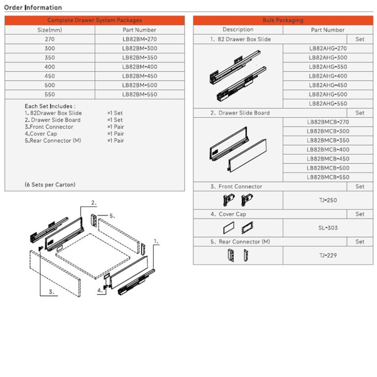 Arista Metal Drawer Box System | Height: M - 4.75" (119 mm) - Image 6