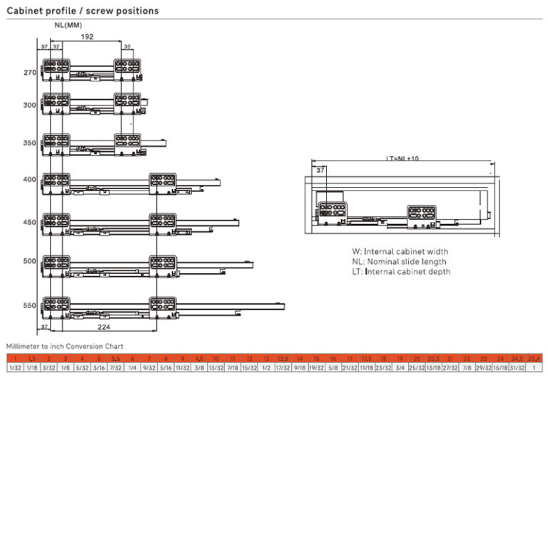 Arista Metal Drawer Box System | Height: M - 4.75" (119 mm) - Image 4